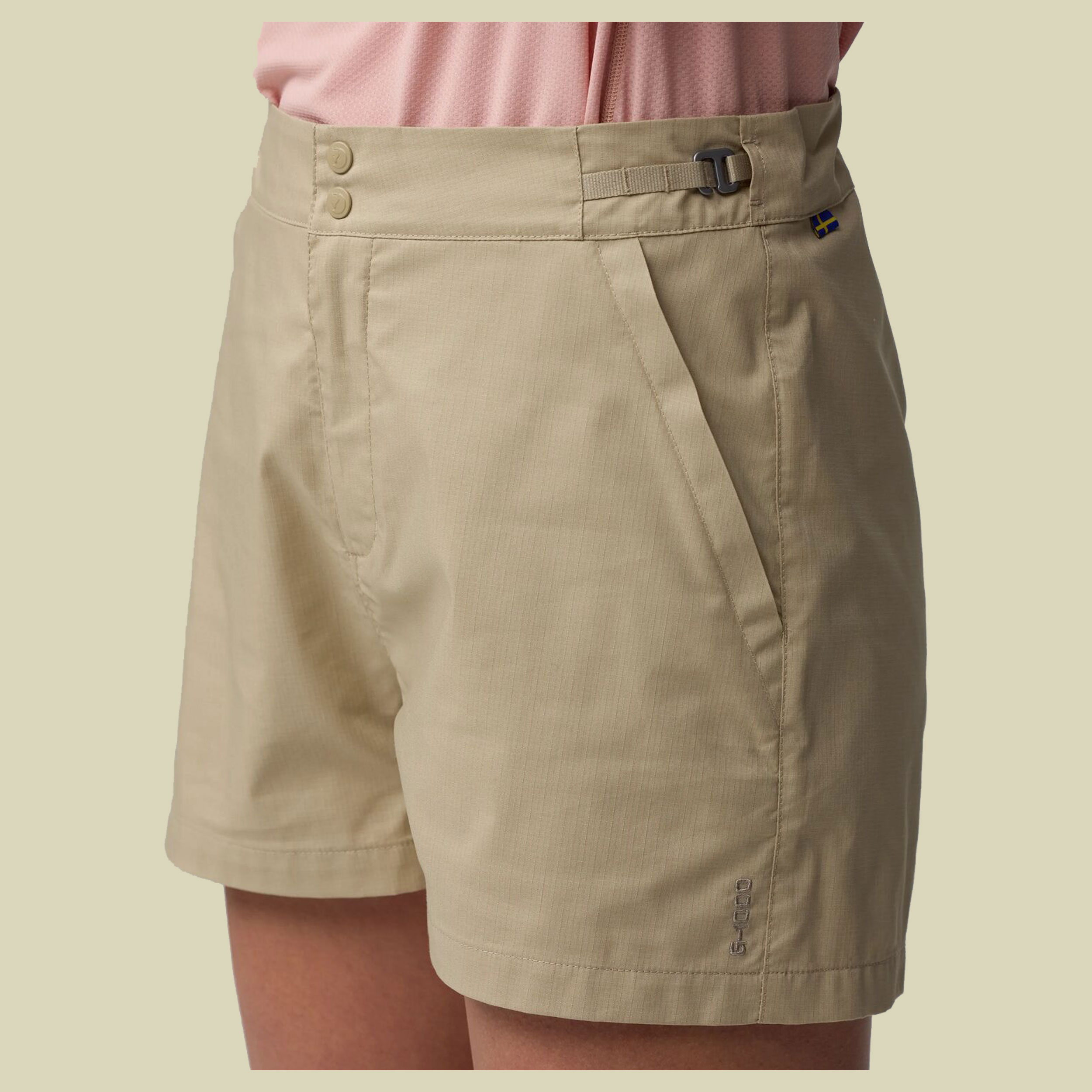 Abisko Hike Shorts Women 38 braun - fossil
