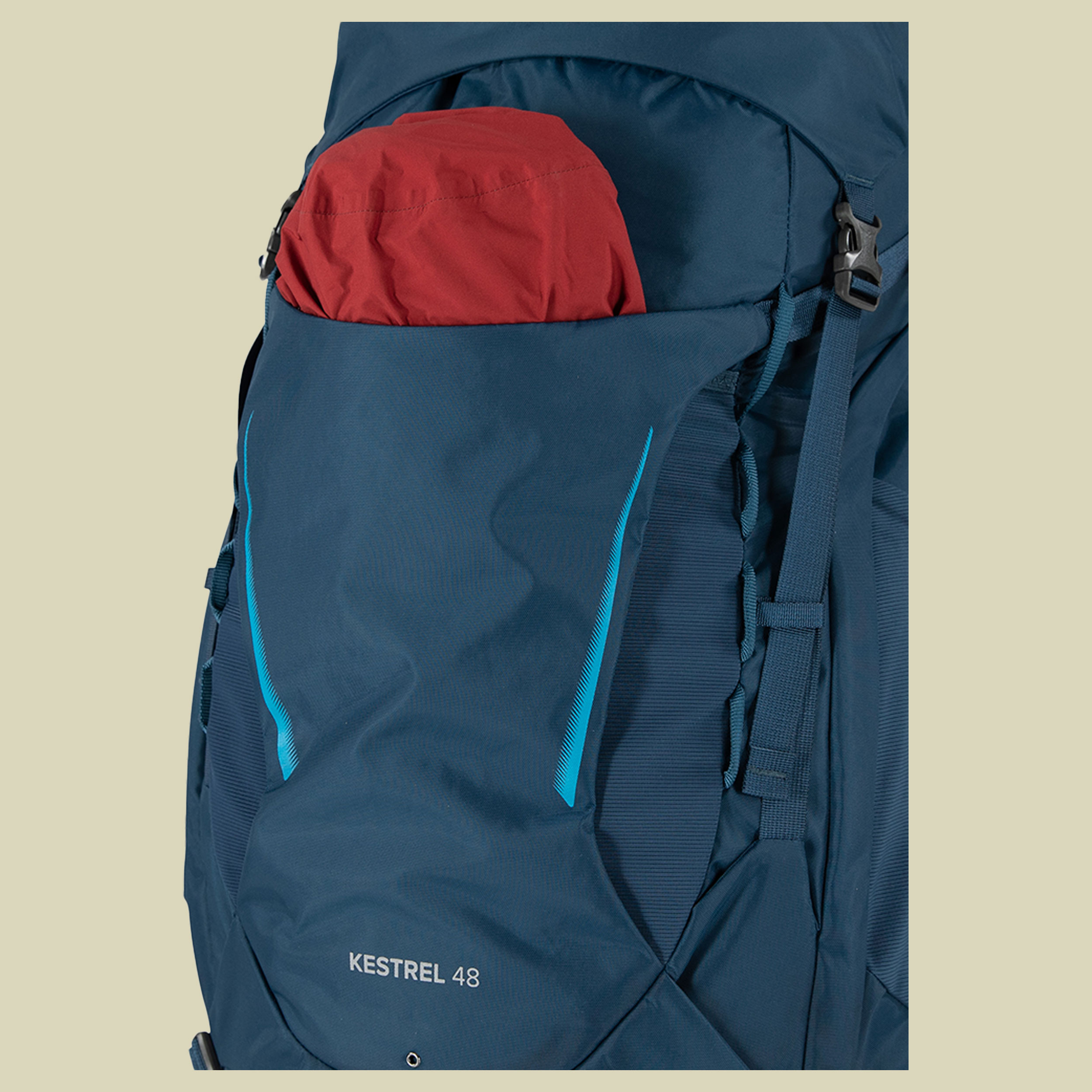 Kestrel 48 Volumen L-XL Farbe atlas blue