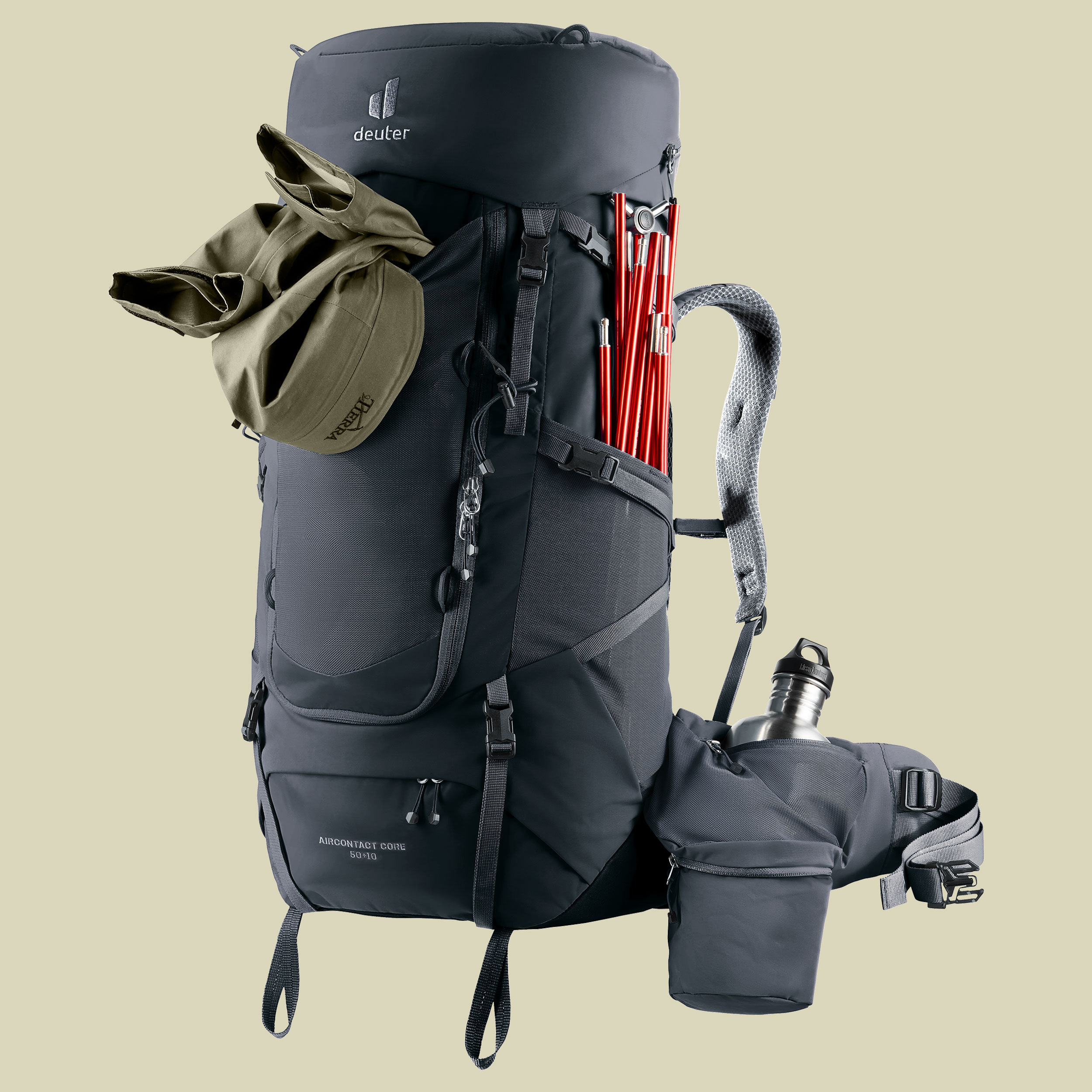 Aircontact Core 50+10 50 + 10 schwarz - black