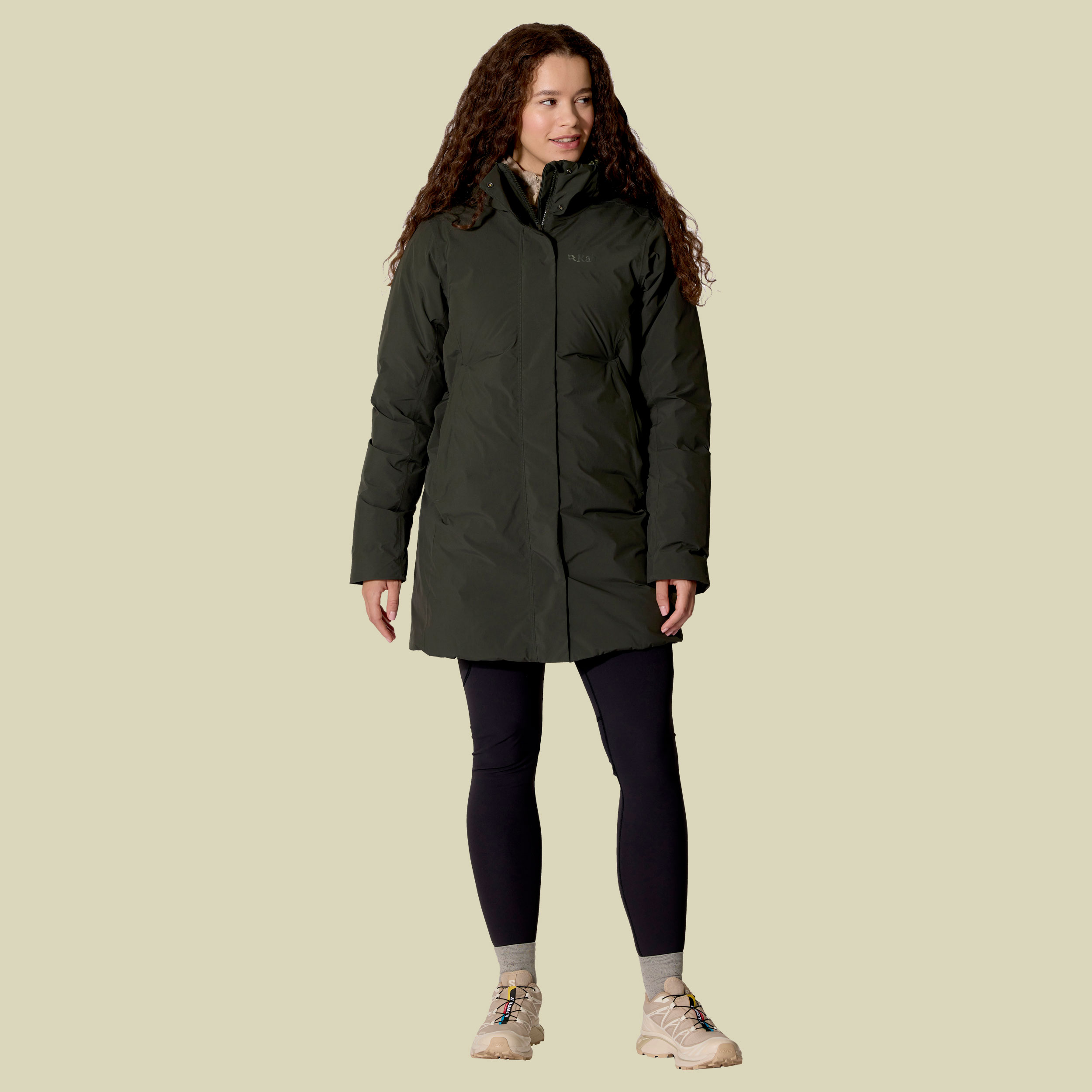 Valiance Parka Women 46 (18) grün - dark army