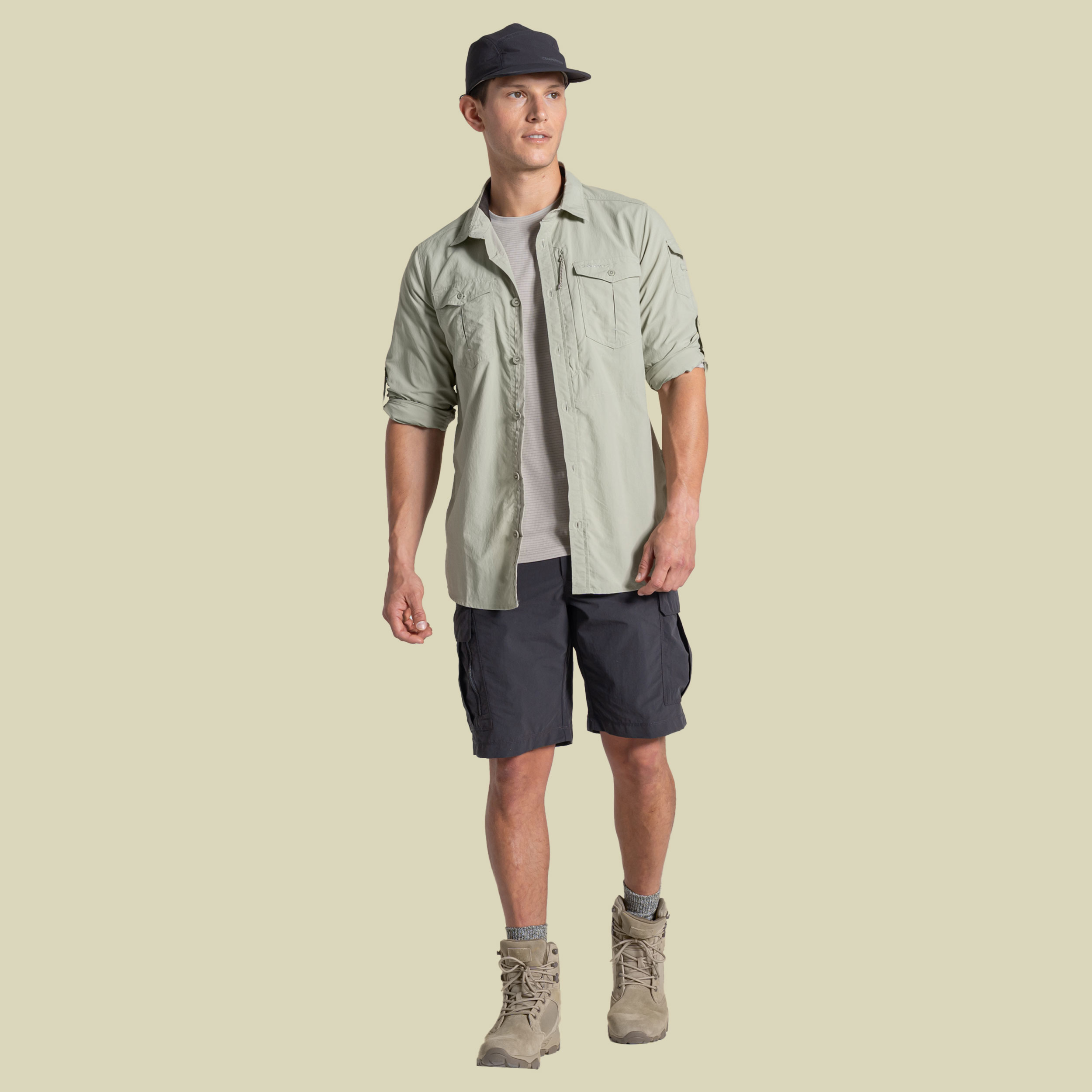 NosiLife Adventure Long Sleeved Shirt III Men XXL grün - bayleaf