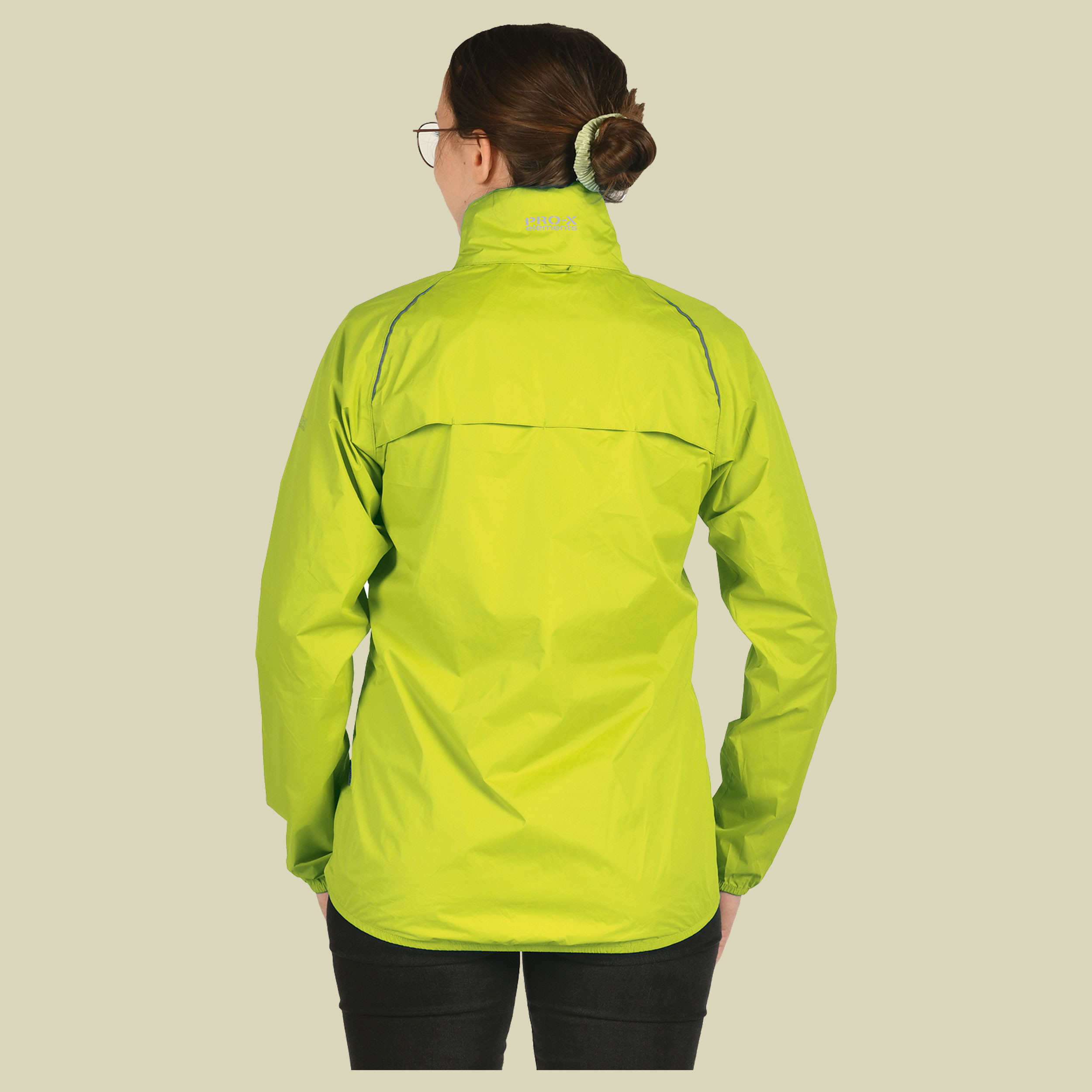 Regenjacke PACKable Women gelb 42 - neon gelb
