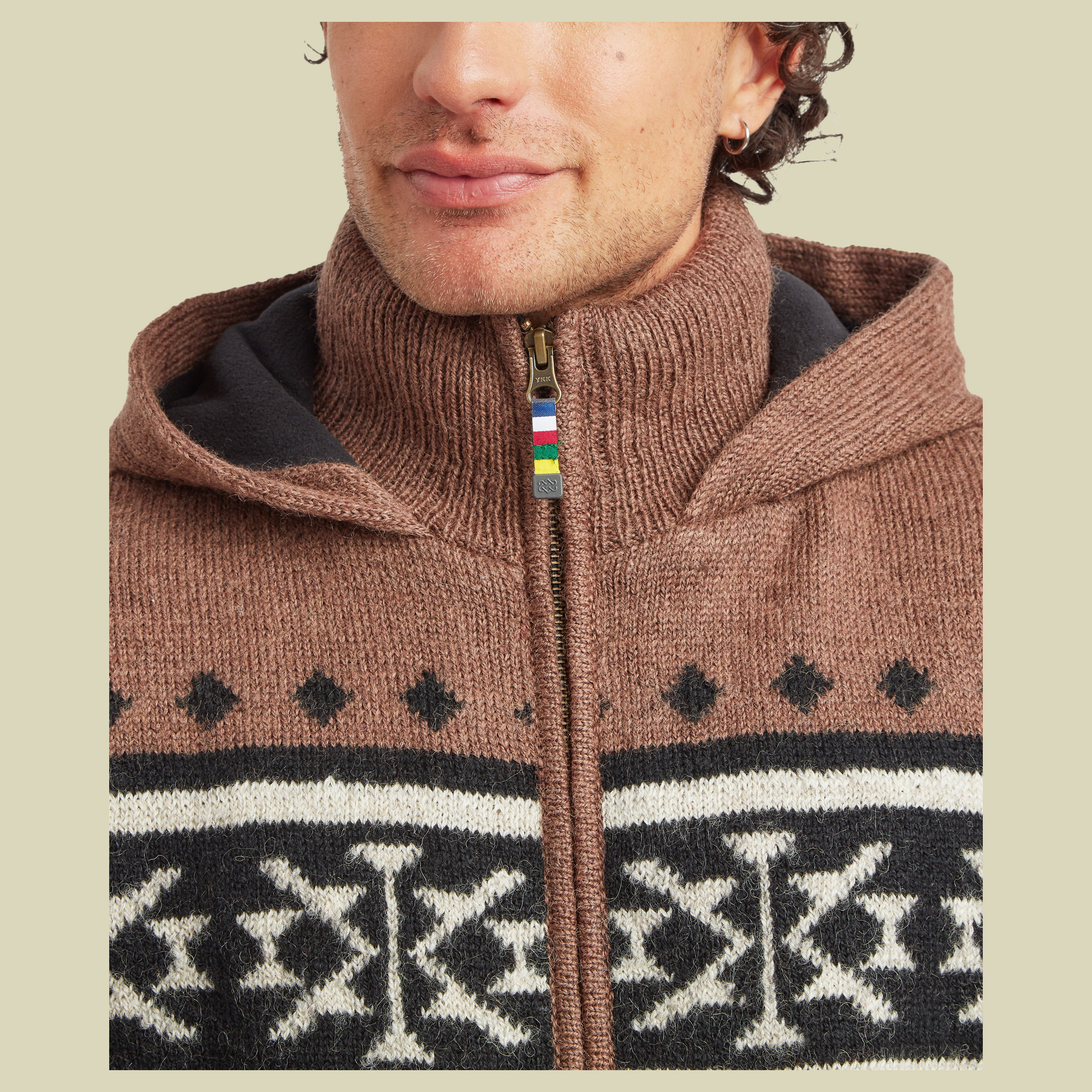 Kirtipur Sweater Men XL braun - bark