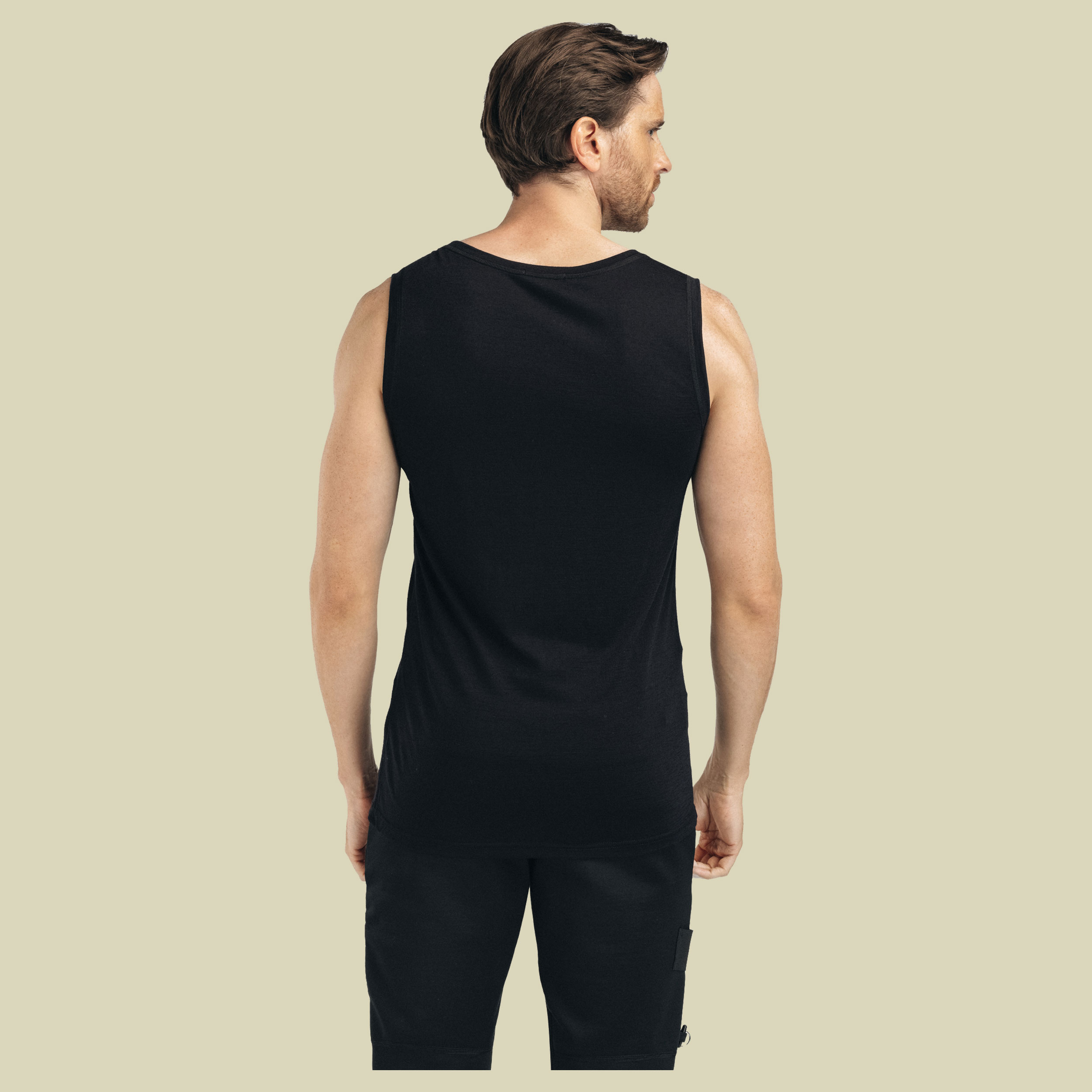 LightWool 140 Singlet V2 Men XL schwarz - jet black