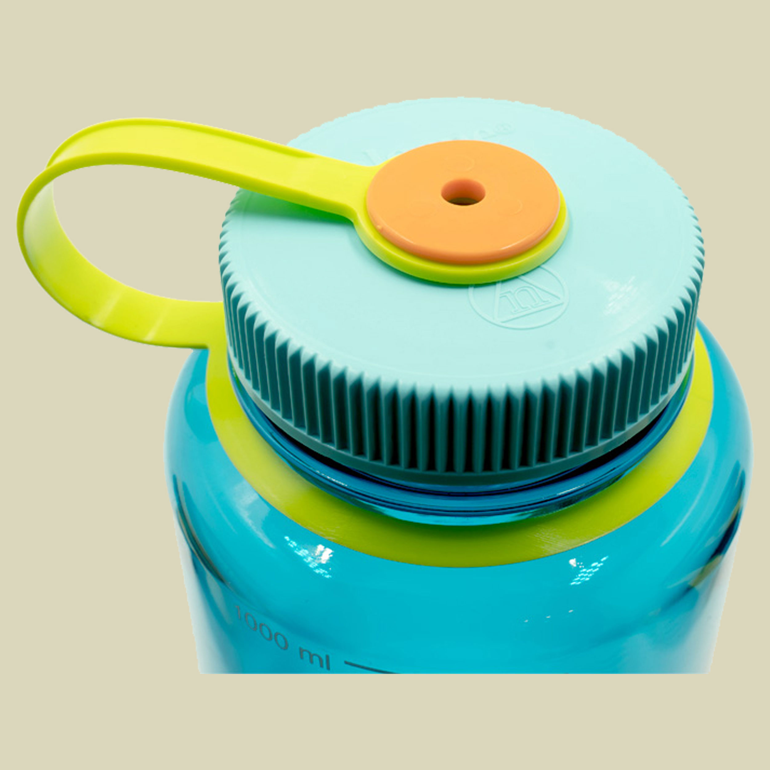 Nalgene Weithalsflasche WH Volumen 1000 Farbe cerulean