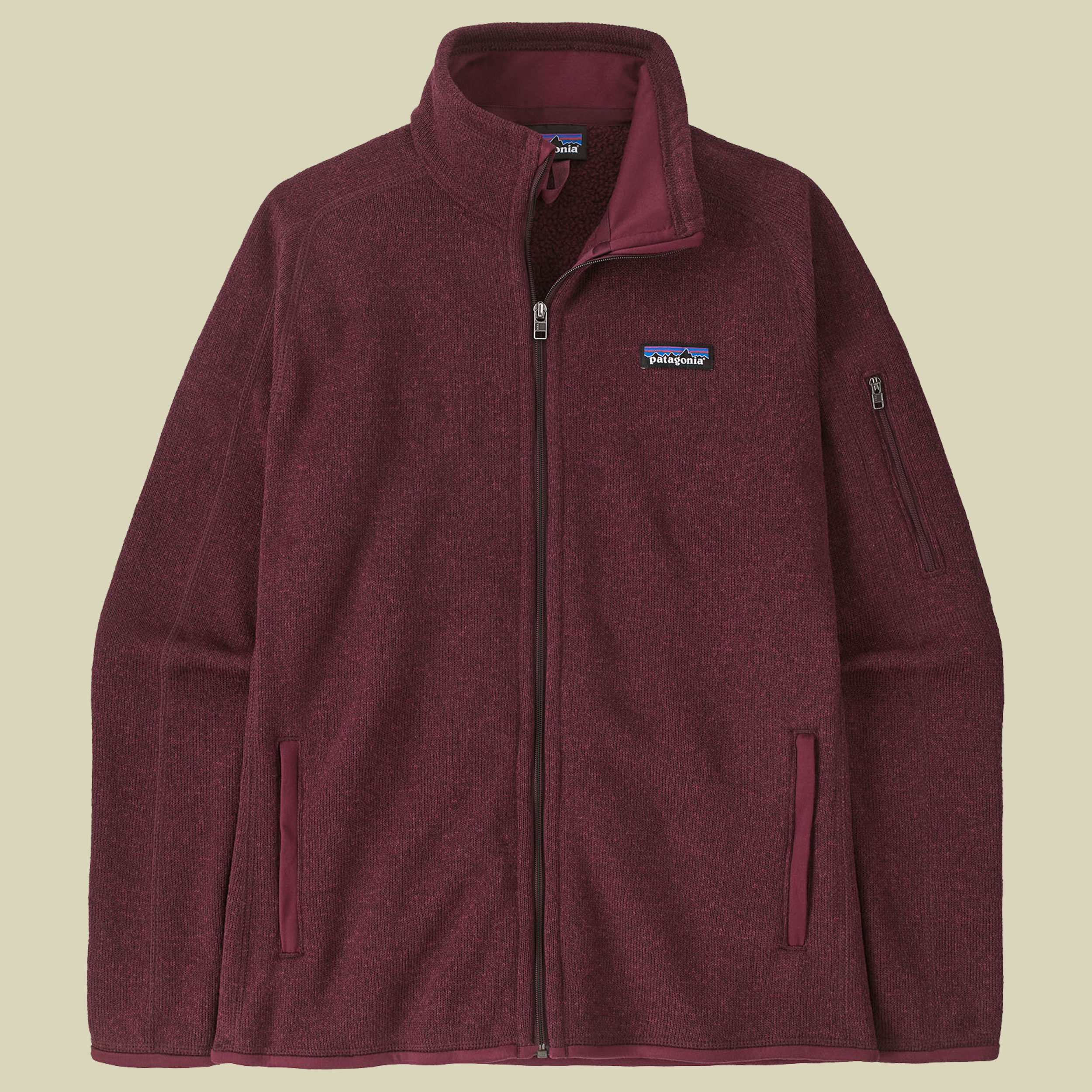 Better Sweater Jacket Women rot XL - berry fig