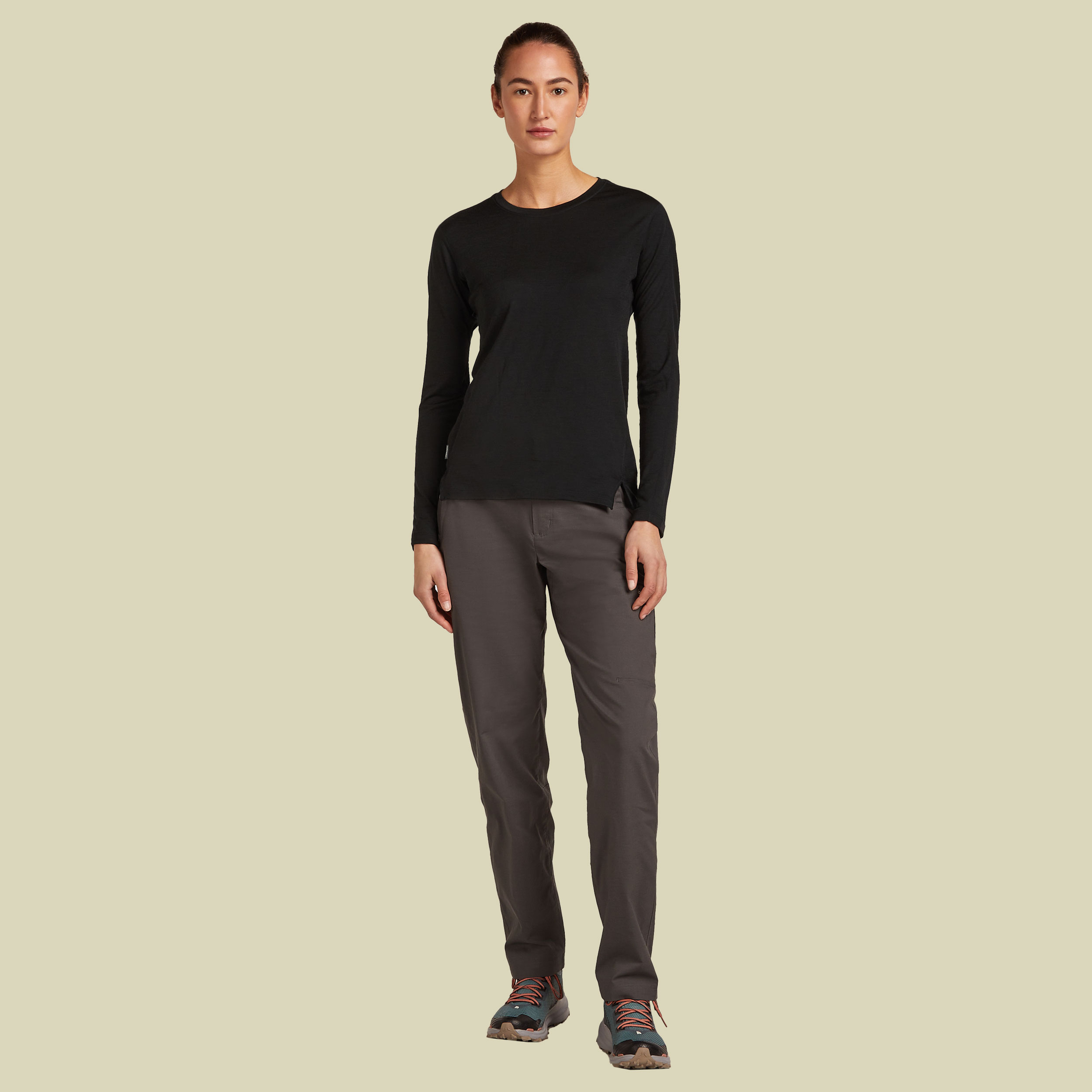 150 MerinoFine Ace LS Tee UPF Women